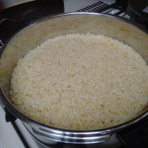 圧力鍋で炊く玄米